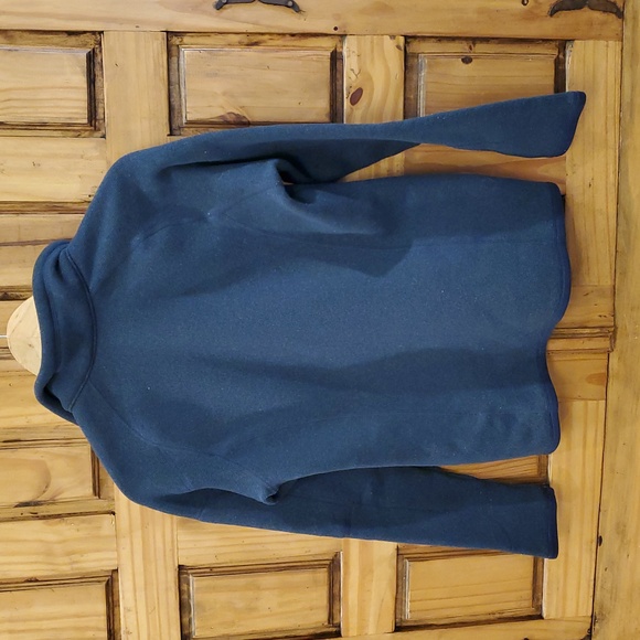 Patagonia Better Sweater Navy Blue Jacket Women Small Quarter Zip Pullover - Picture 5 of 13